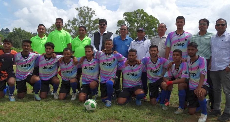 The final match between Pithoragarh and Ramnagar