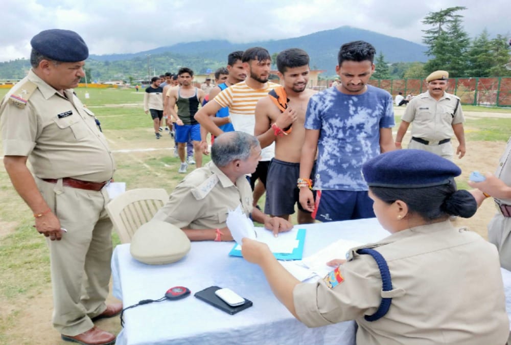 Recruitment for Home Guard 79 Post Heavy crowd of MA Pass Unemployed Youths