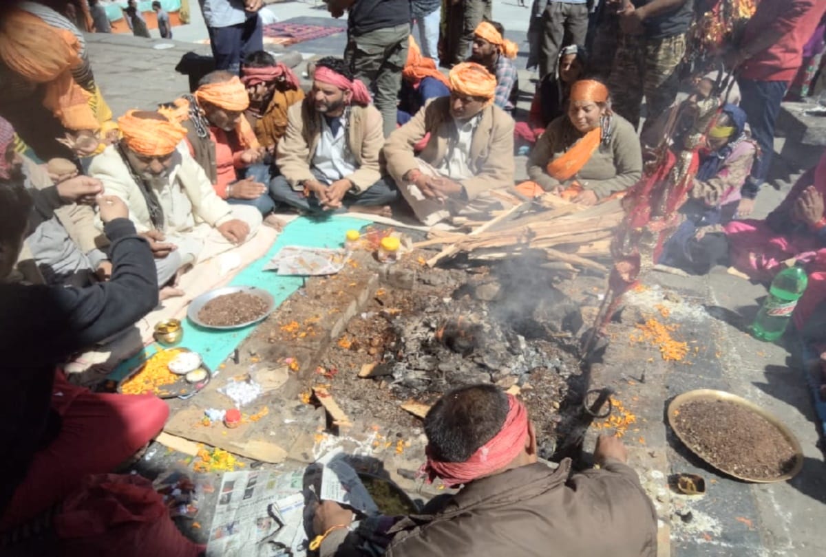 Devotees from Amarnath increase the number of devotees in Manimahesh
