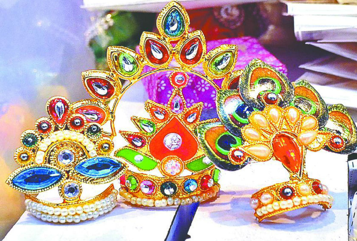 Market Ready for shri krishna janmashtami Agra