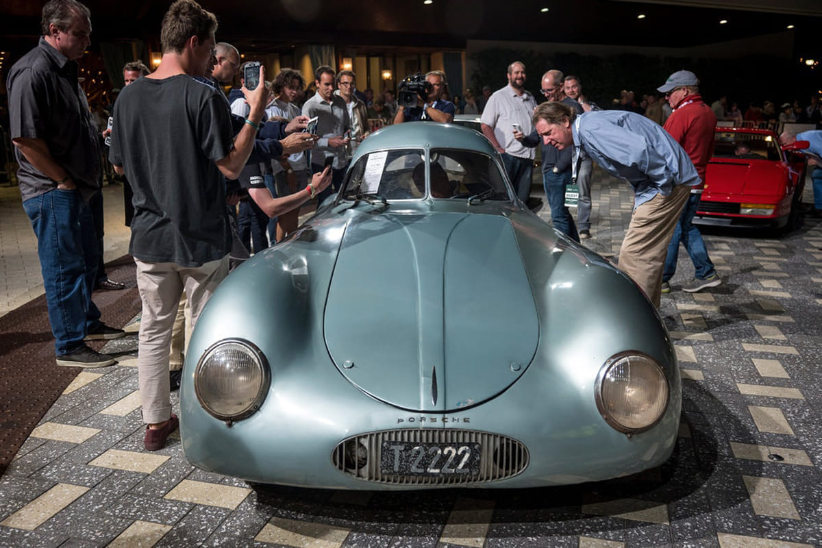 Porsche Type 64 auction ends in boos after blunder in California