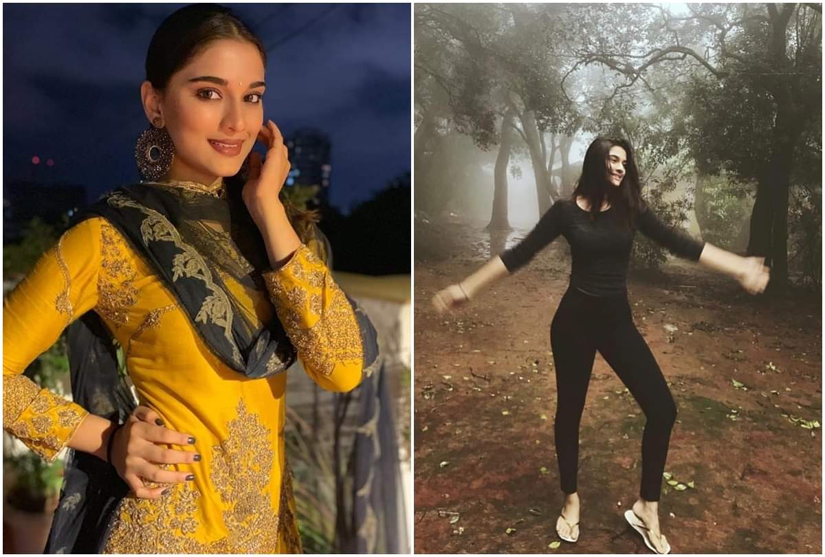 salman Khan Sonakshi Sinha Starrer Dabangg 3 Actress saiee manjrekar photos are viral