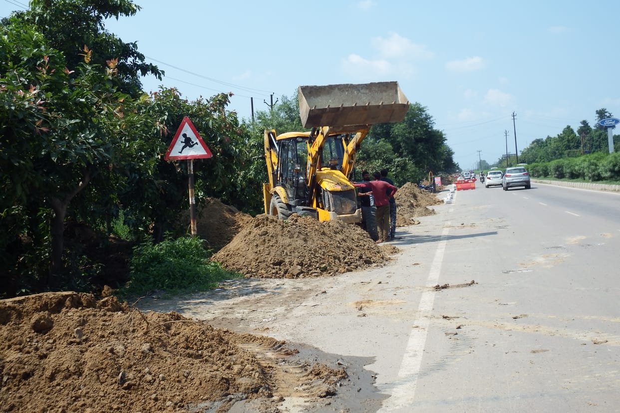 123 trees on the highway will be shifted to Sanjay forest