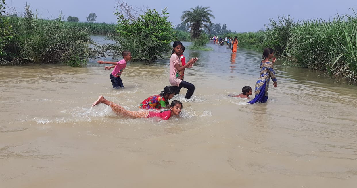 the water level of ganga is fall down but  the problems are increase