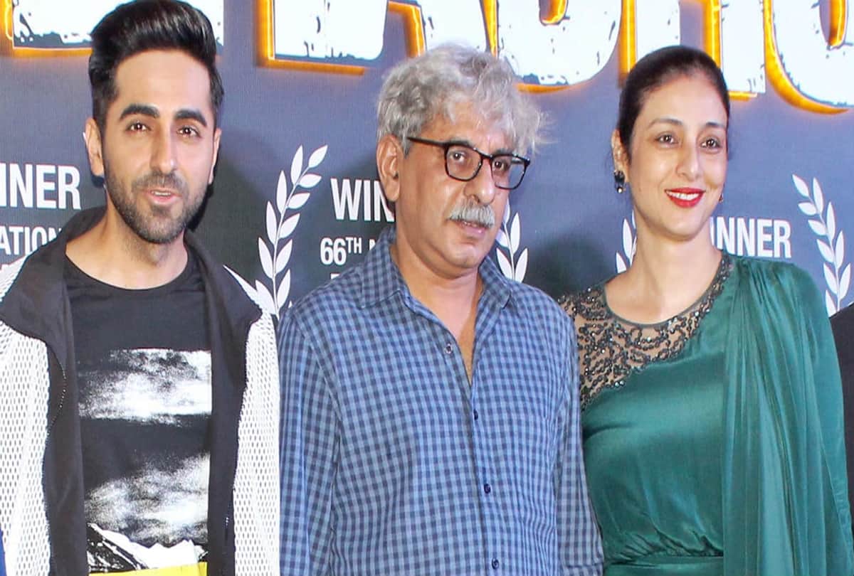 Sriram Raghavan directed Ayushmann Khurrana Radhika Apte Tabu Starrer Andhadhun Success party