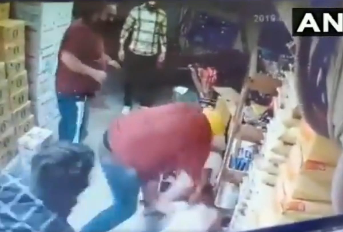 man brutally assaulted in road rage incident in punjabi bagh area recorded in cctv