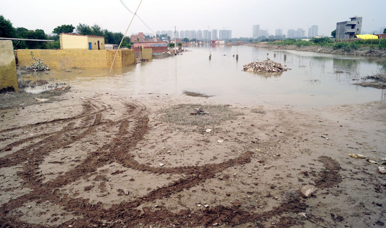 water level of yamuna got decreased