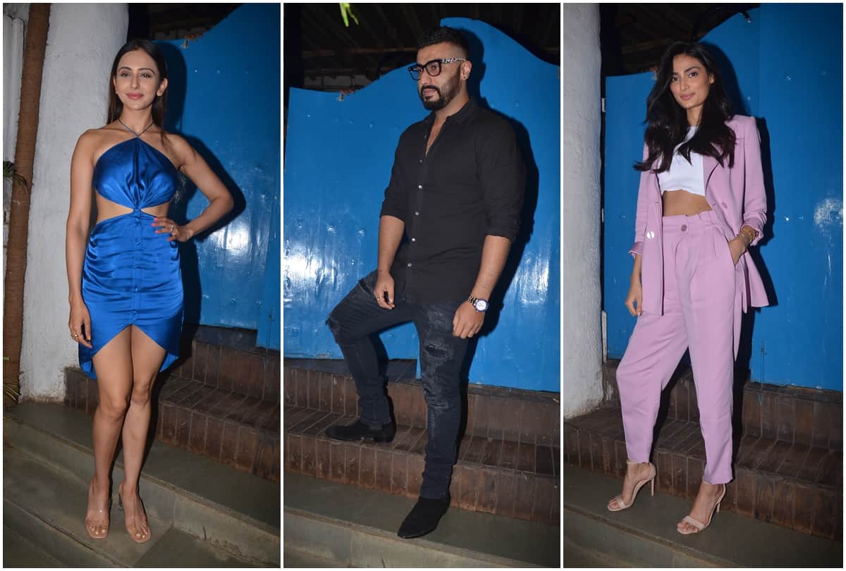 bollywood celebs riteish karan rampal gabriella Arjun allu arjun sonakshi at Nikkhil Advani party