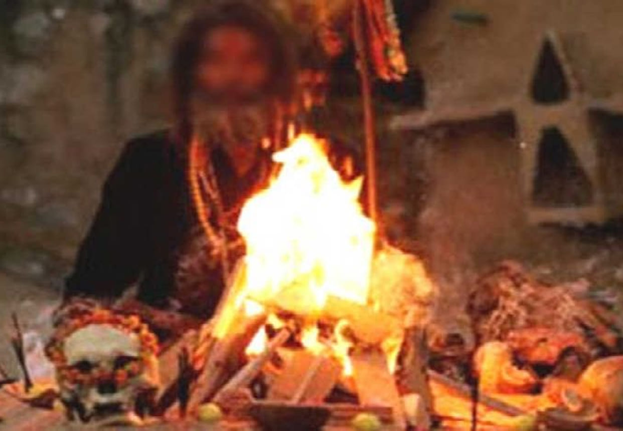 Two tantrik beaten the woman in banda