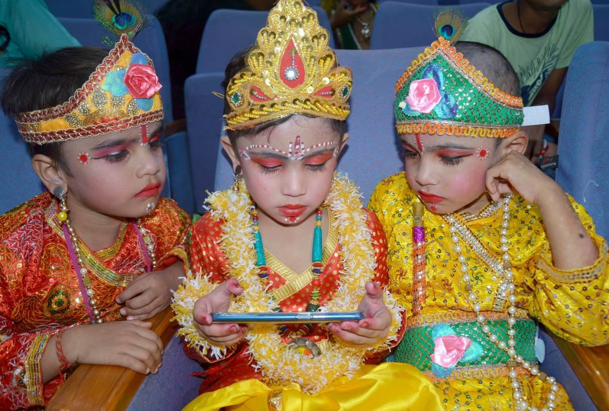 ghar ghar kanha program organised by amar ujala on janmastmi