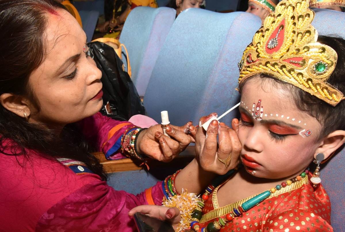 ghar ghar kanha program organised by amar ujala on janmastmi