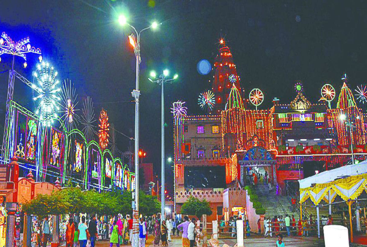 janmashtami Lighting Pictures of Janmsthan Prem Mandir Mathura Vrindavan