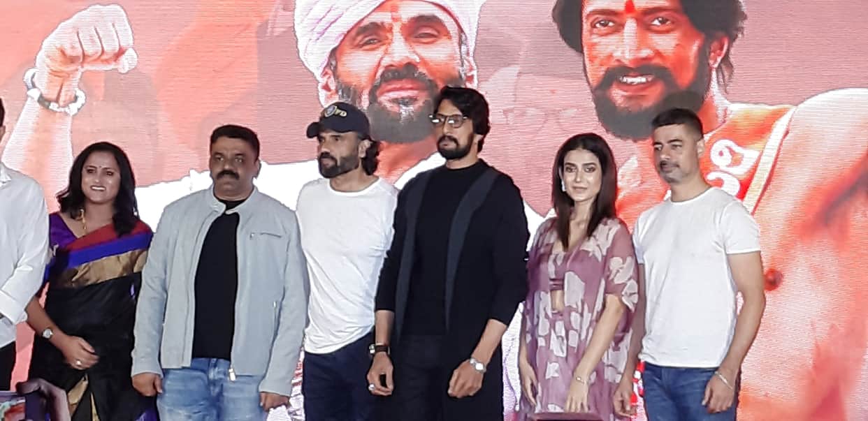 Suniel Shetty reveals why he working with South film Pehlwan actor Kichcha Sudeepa