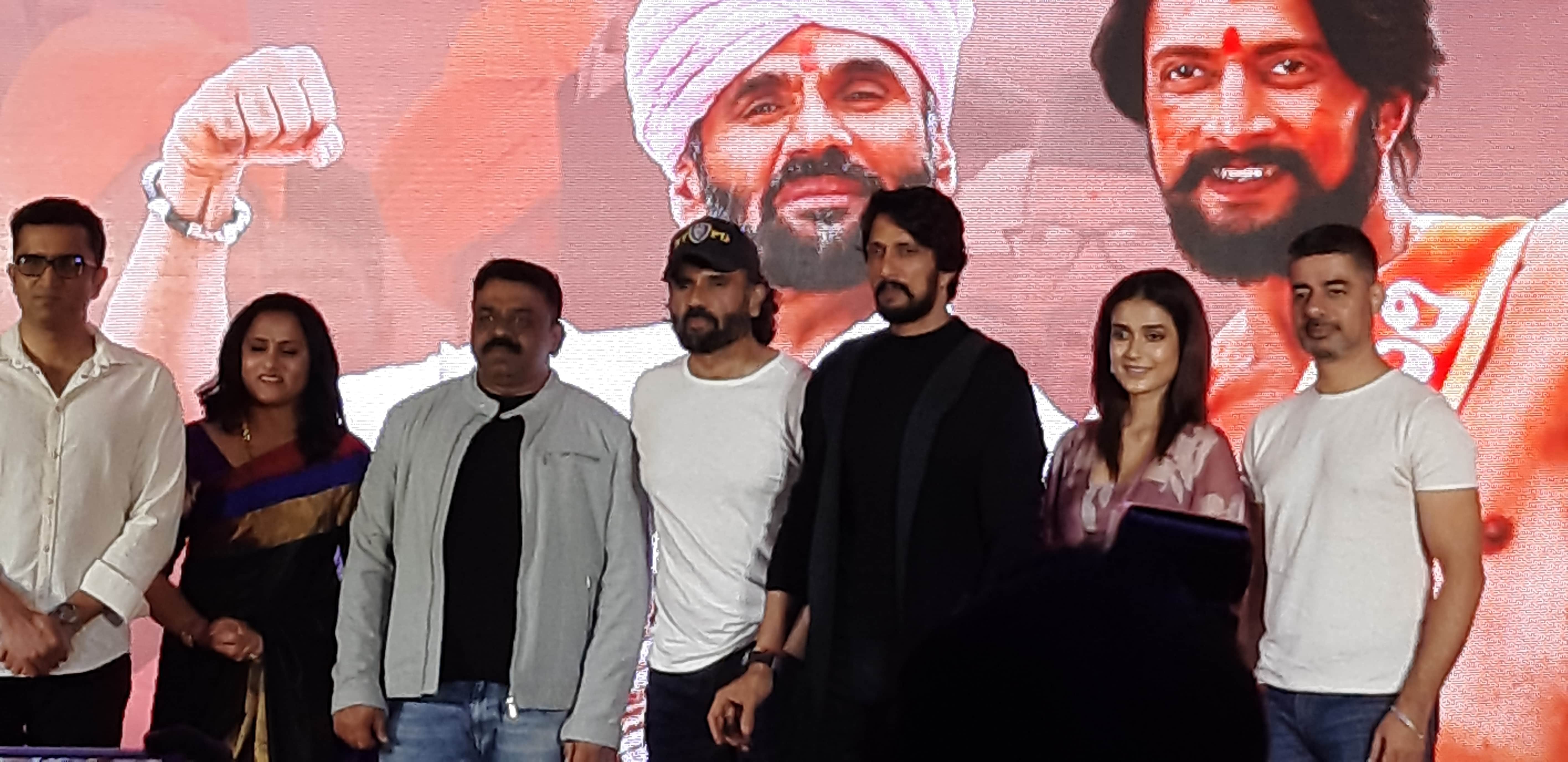 Suniel Shetty reveals why he working with South film Pehlwan actor Kichcha Sudeepa