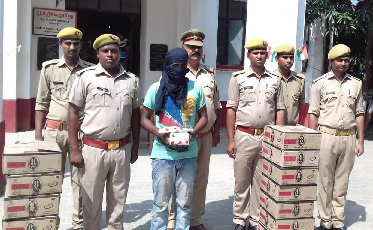 liquor smugler arrested