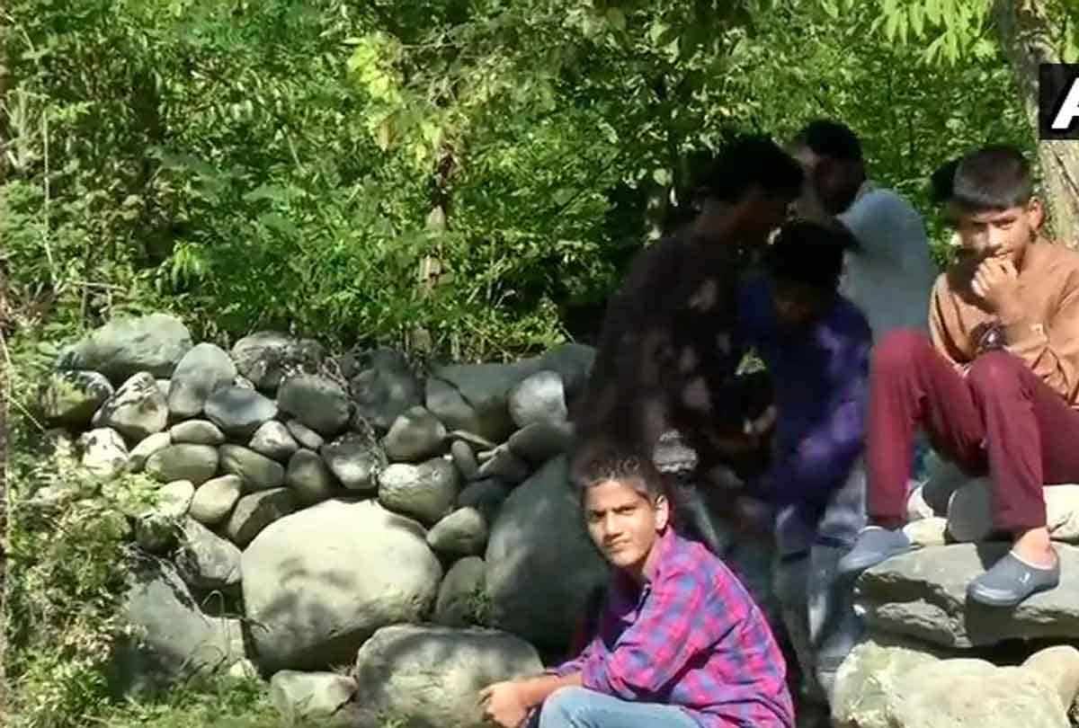 Locals in TRAL play cricket, jammu kashmir latest news,  jammu kashmir latest visuals