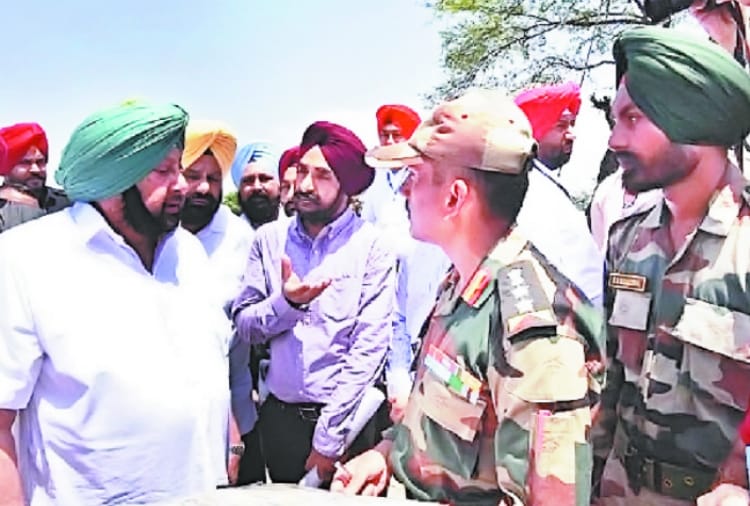 Flood Like Situation Continues In Punjab, CM Amarinder Singh Seen flood affected Areas