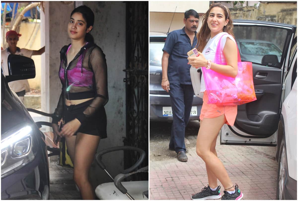 Janhvi Kapoor trolled for wearing maxi dress to the gym