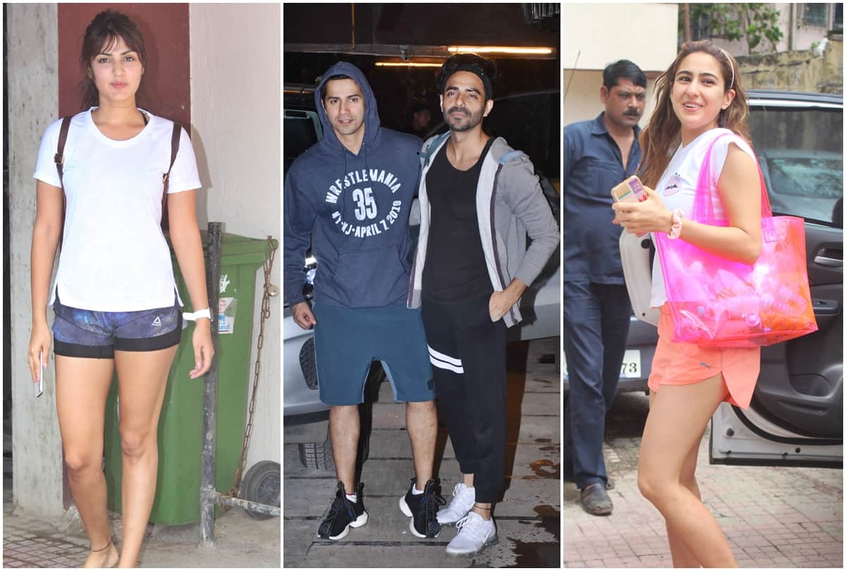 Bollywood celebs Spotted kangana tulsi kumar dhvani bhanushali jacqueline janhvi sara ali khan