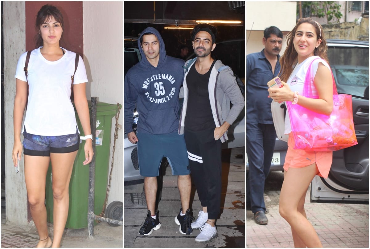 Bollywood celebs Spotted kangana tulsi kumar dhvani bhanushali jacqueline janhvi sara ali khan