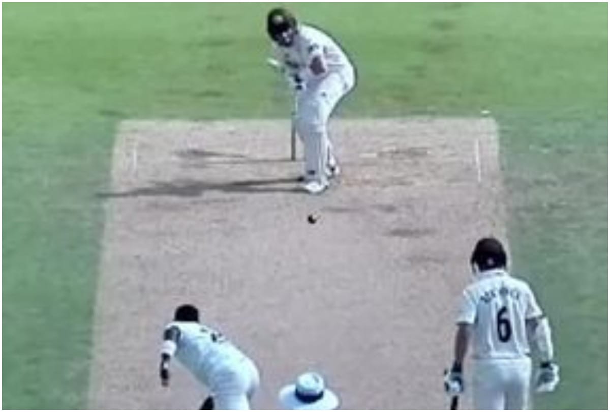 Watch Bowler Falls While Appealing Leaving Fielders In Splits