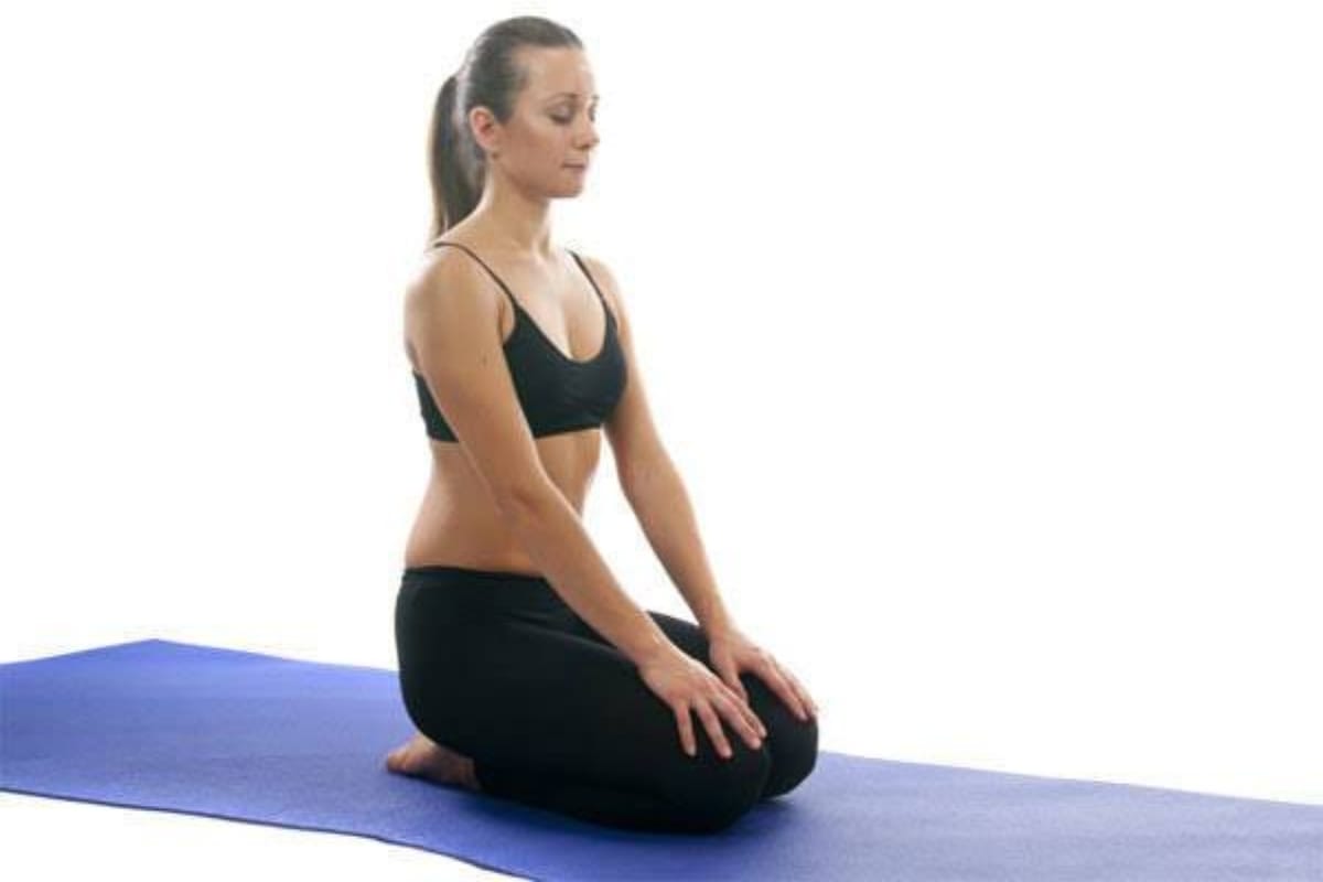 practice vajrasana and chakrasana for healthy heart
