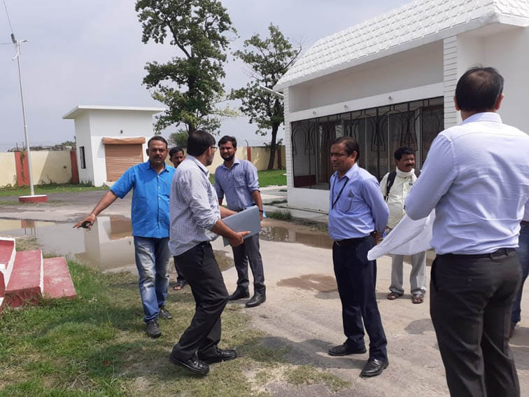 aai team inspected airport