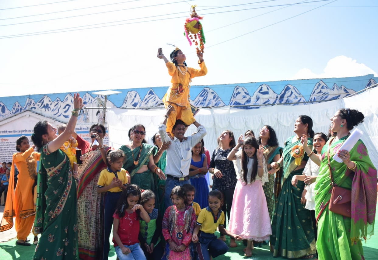 Govinda took over the reins. Brajbala.