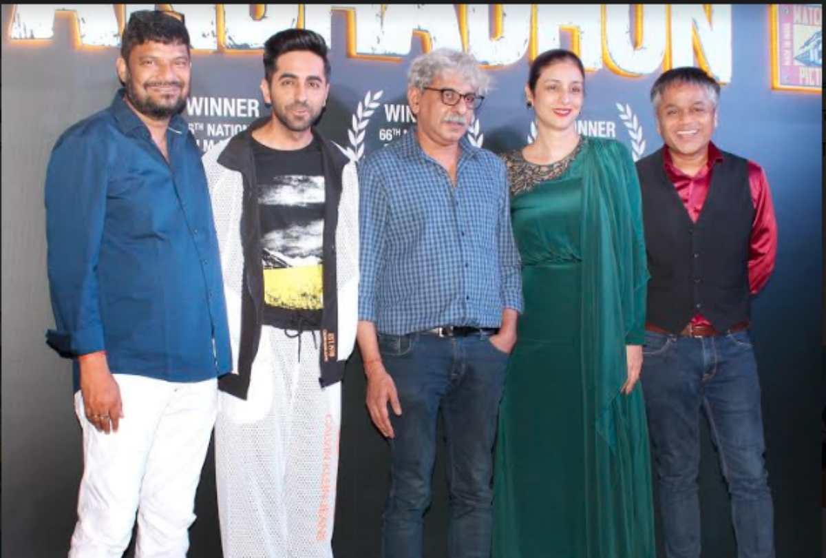 ayushmann khurrana  gave credit to shriram raghwan for andhadhun success