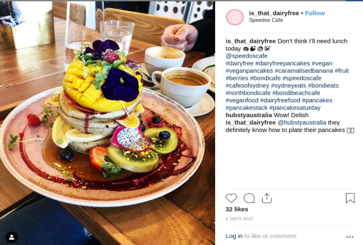 Instagram photos of foods