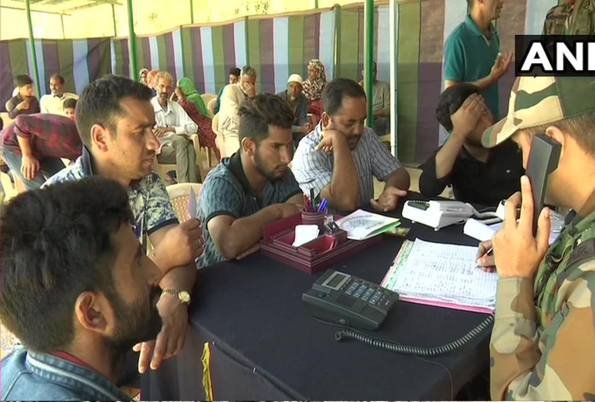 Army established a Communication Centre for locals based at Sharifabad in Budgam district