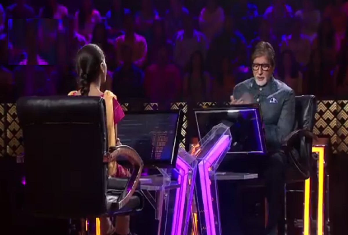 Kaun Banega Crorepati Amitabh Bachchan shocked to here story of Nupur Chouhan