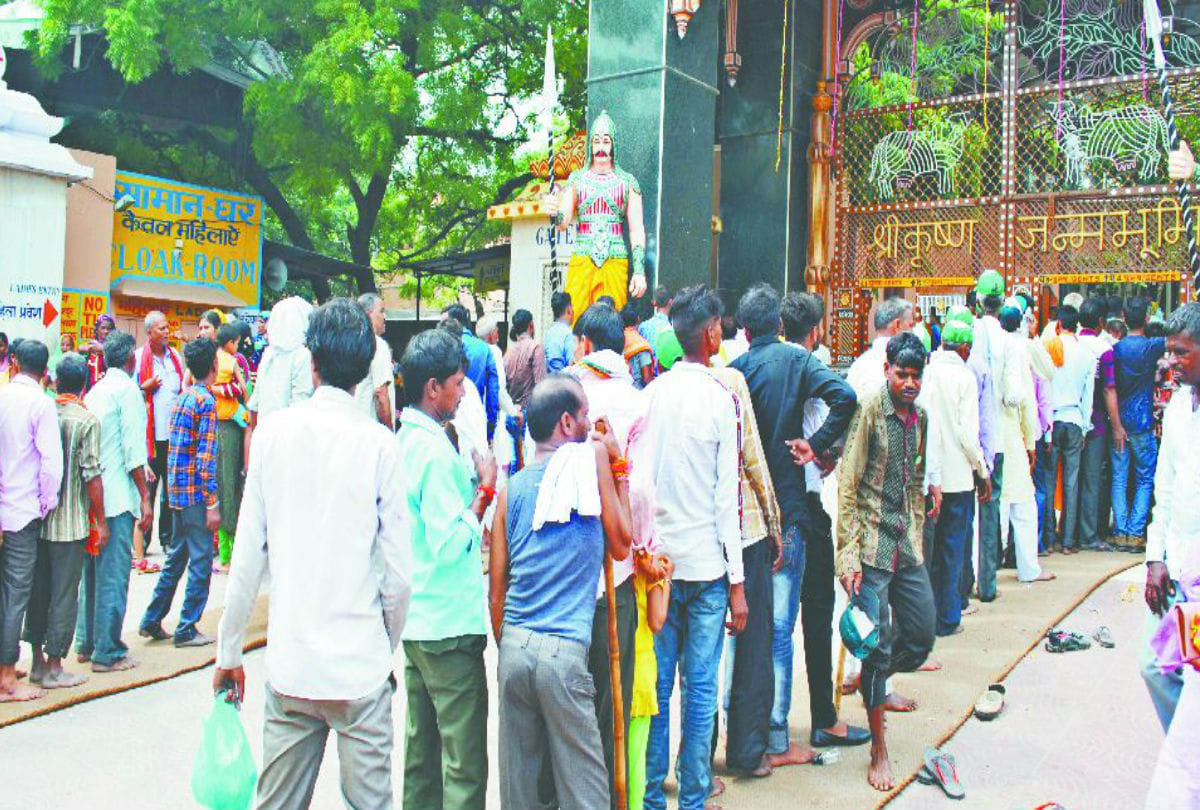 major security in Mathura on Sri Krishna Janmashtami Mahotsav celebration