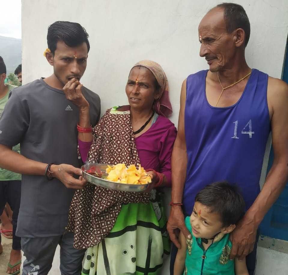 Son back to home after 7 years