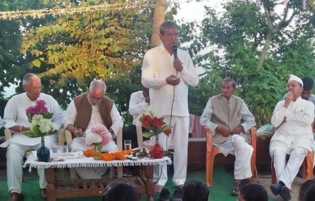 Padayatra started from Kutauli, village of freedom fighter Marchu Ram