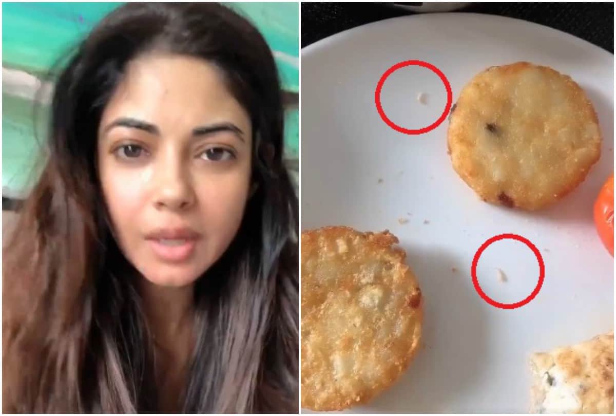 Section 375 actress Meera Chopra got worm in food video viral on social media