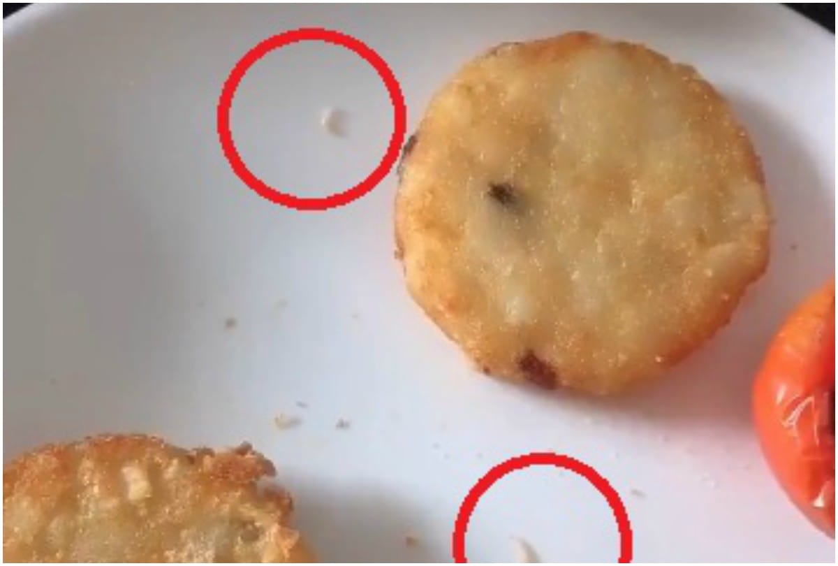 Section 375 actress Meera Chopra got worm in food video viral on social media