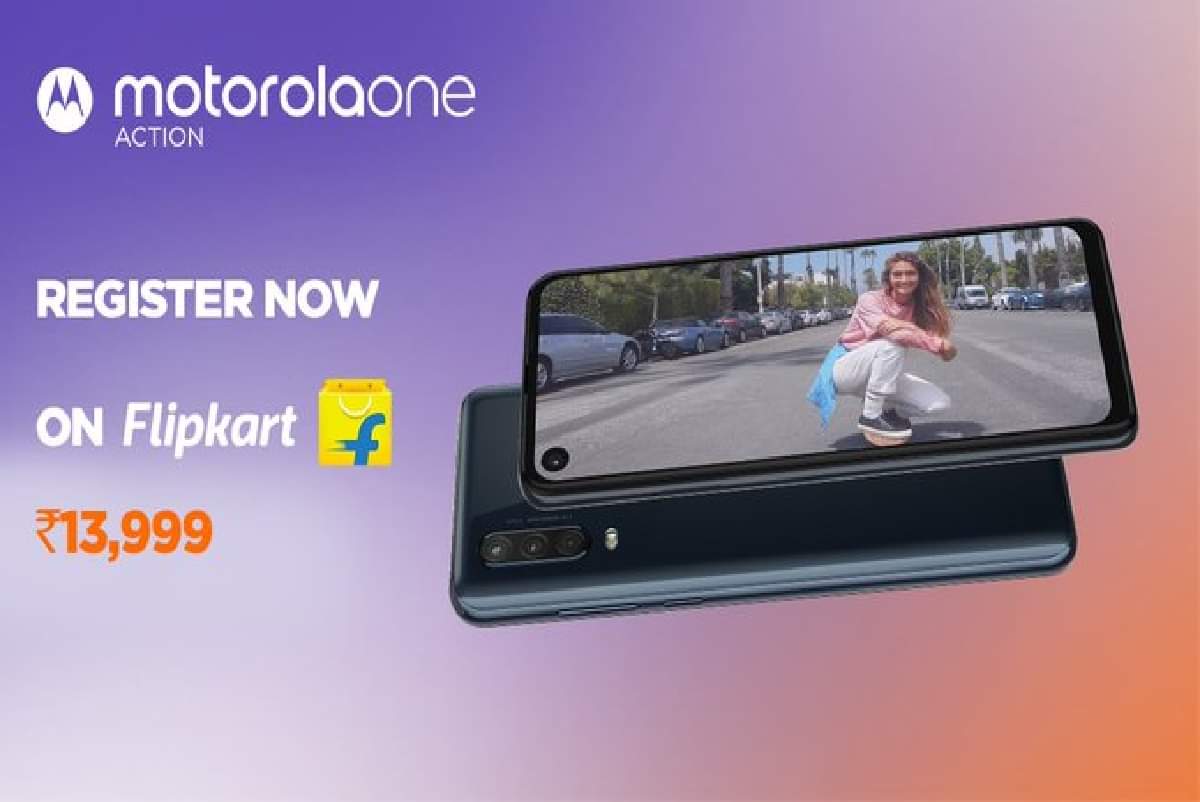 Motorola One Action first sale in India today via flipkart know price and specifications