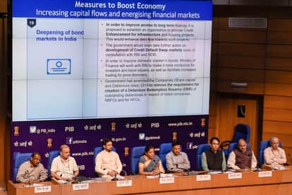 finance minister nirmala sitharaman on economic slump and key focus to revive economy