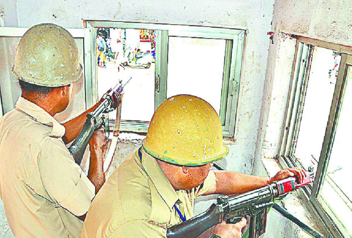 major security in Mathura on Sri Krishna Janmashtami Mahotsav celebration