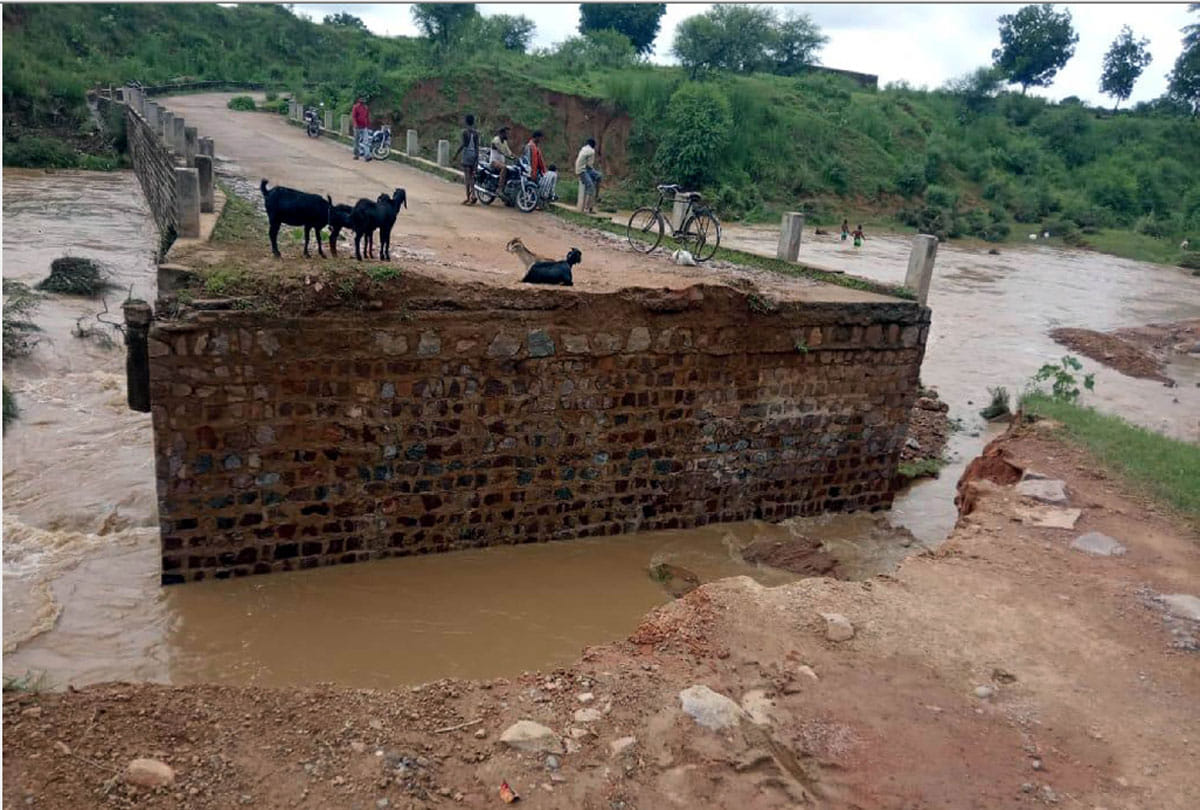 heavy Rain increase kadaili river water level