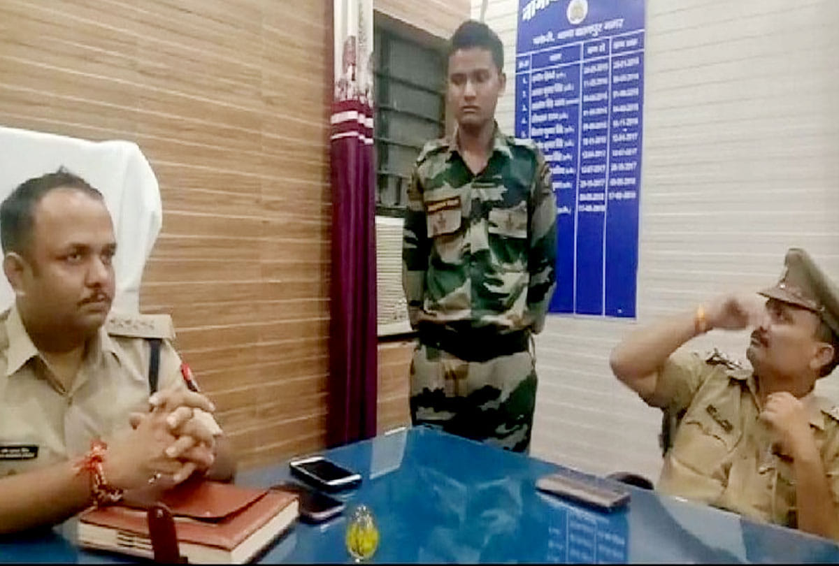 fake air force man found near by chakeri airport kanpur