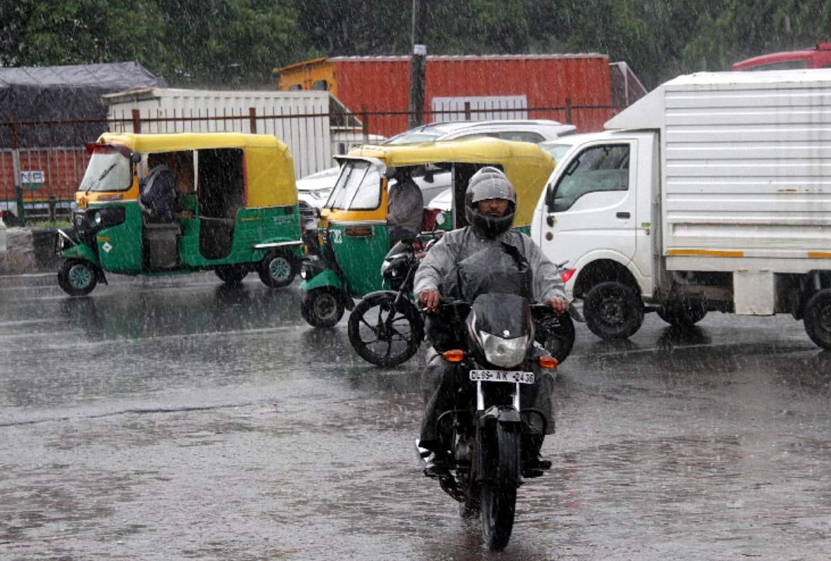 Rain lashes in many parts of delhi ncr weather changes relief from scorching heat