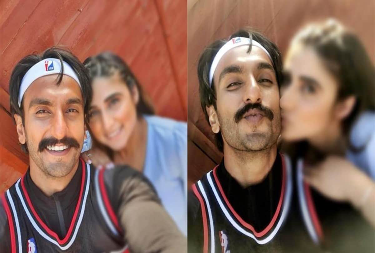 Actor Ranveer Singh shooting for film 83 in London met her pregnant Fan