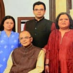 अरुण जेटली का परिवार