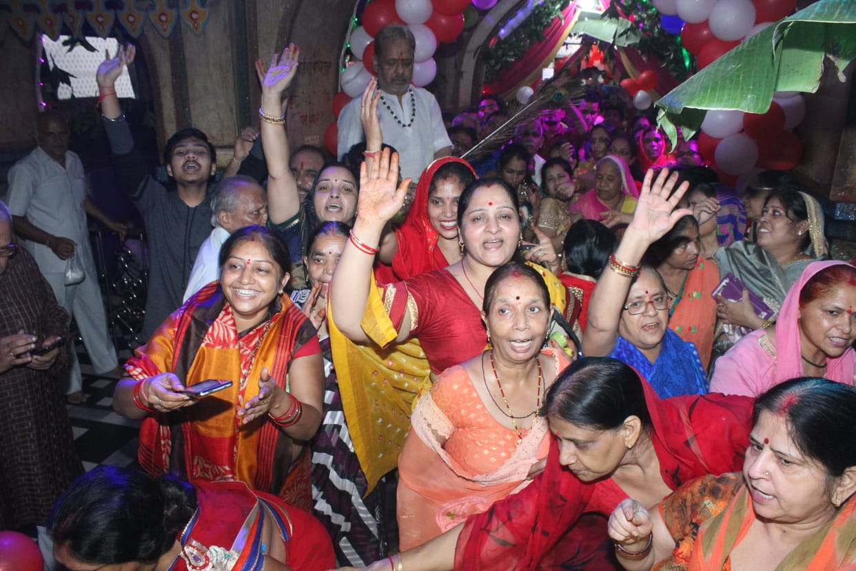 janmastami celebrated with enthusiasm