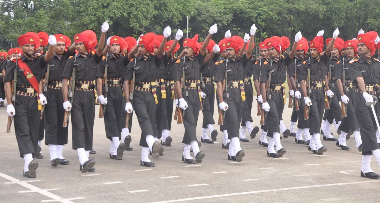 230 soldiers took oath of service