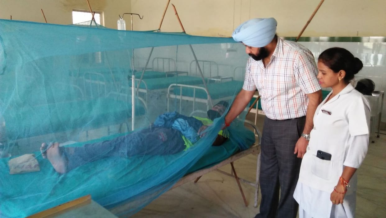 A patient of Jaspur confirmed dengue