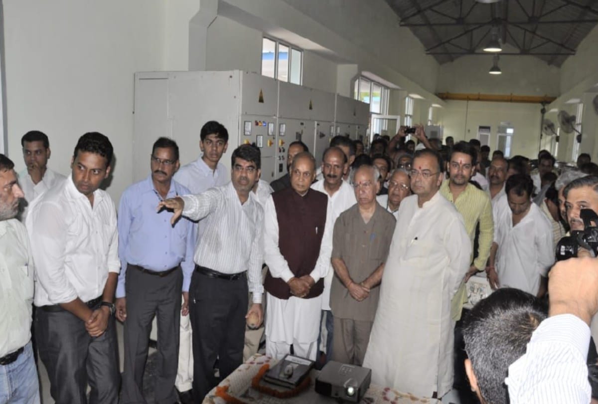 When Arun Jaitley reached Mandi on an insistence from pk Dhumal