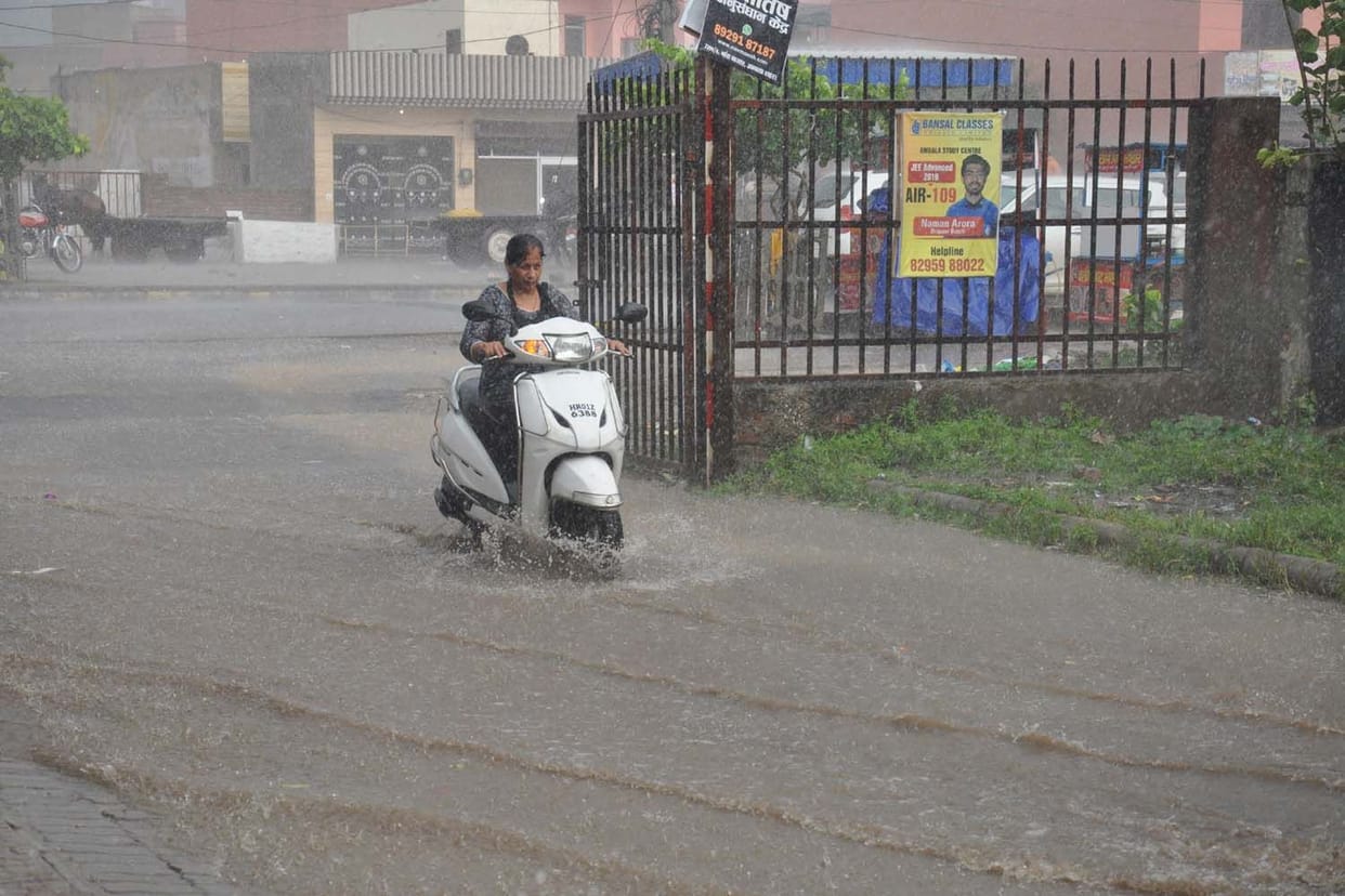 59 mm rain in ambala